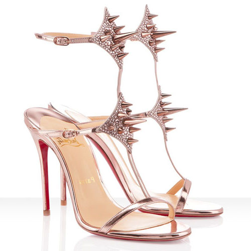 Christian Louboutin  Lady Max 100mm Sandals Nude