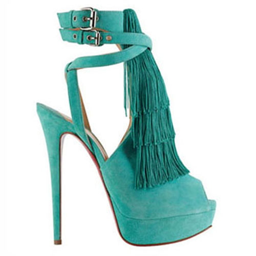 Christian Louboutin  Change Of The Guard 140mm Sandals Caraibes