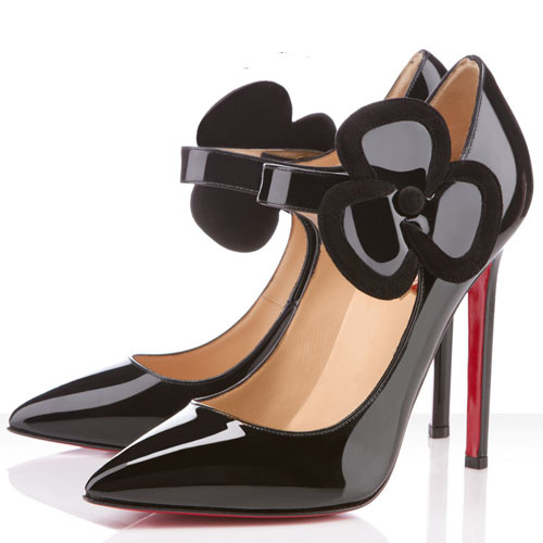 Christian Louboutin Pensee 120mm Mary Jane Pumps Black