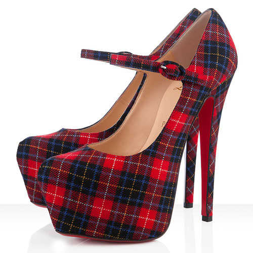 Christian Louboutin Lady Daf 160mm Mary Jane Pumps Red