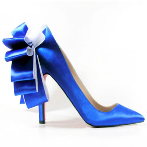 Christian Louboutin Anemone 120mm Special Occasion Blue