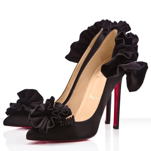 Christian Louboutin Veneneuse 120mm Special Occasion Black