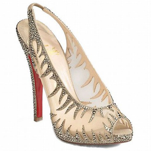 Christian Louboutin  Maralena 140mm Special Occasion Crystal