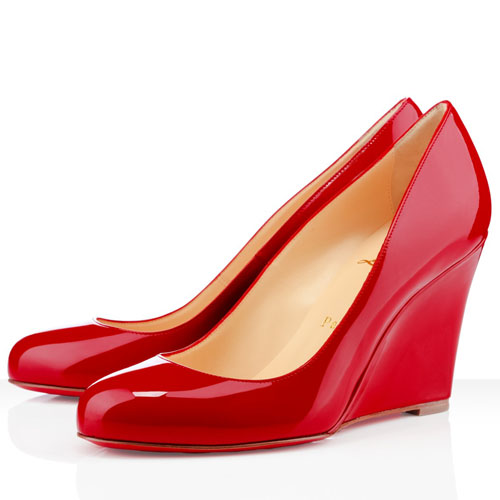Christian Louboutin Ron Ron Zeppa 80mm Wedges Red
