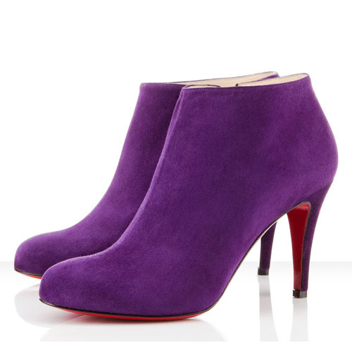 Christian Louboutin  Belle 80mm Ankle Boots Parme