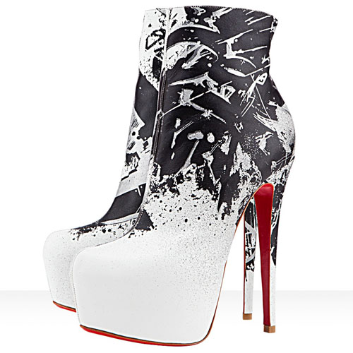 Christian Louboutin  Daf Booty 160mm Ankle Boots White