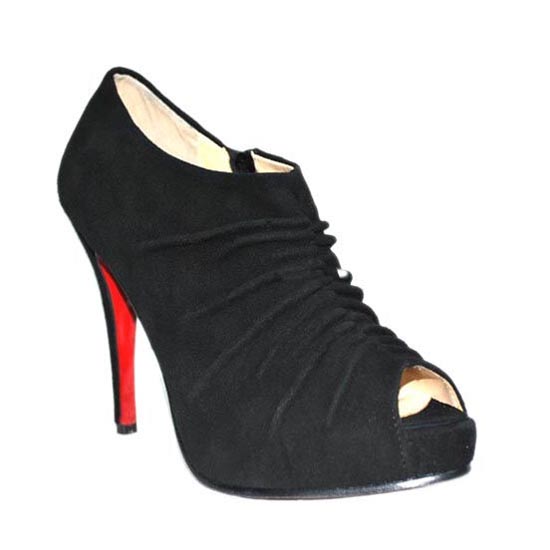 Christian Louboutin Treopli 120mm Ankle Boots Black