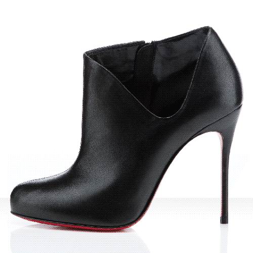Christian Louboutin Lisse 100mm Ankle Boots Black