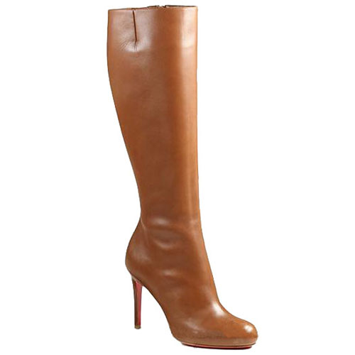 Christian Louboutin Simple Botta 100mm Boots Brown