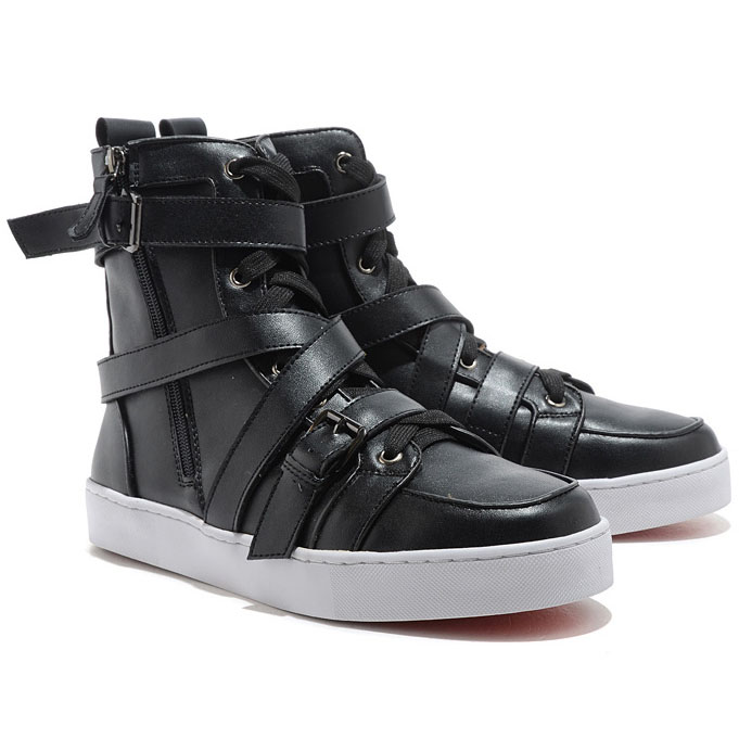 Christian Louboutin Spacer High Top Sneakers Black