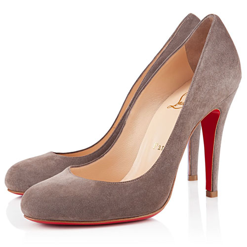 Christian Louboutin  Ron Ron 100mm Pumps Taupe