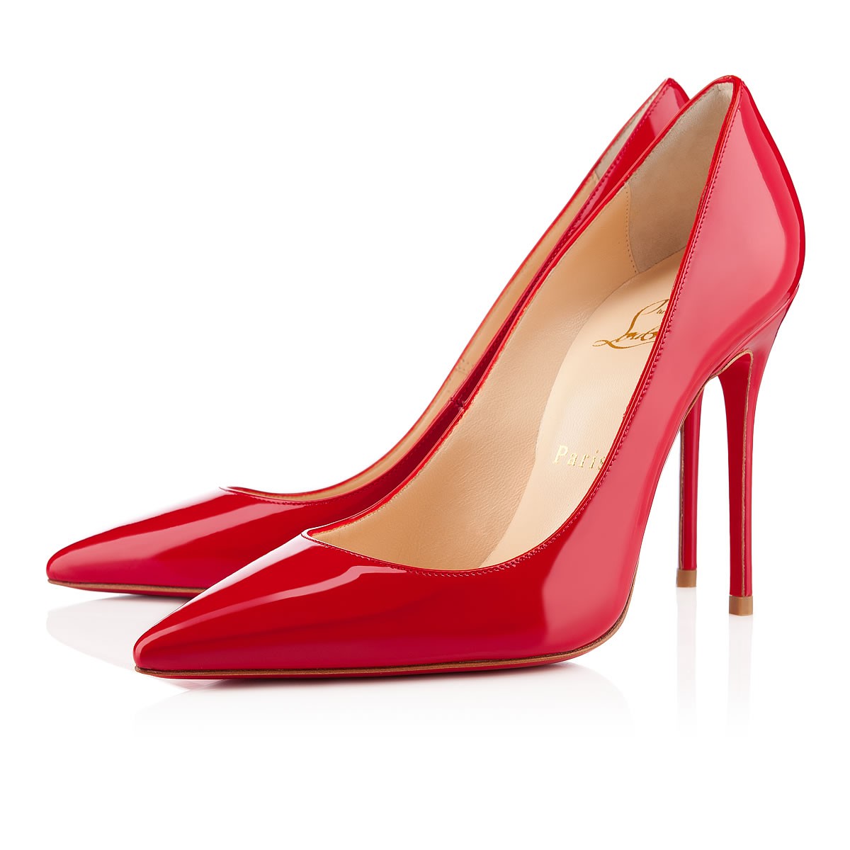 Christian Louboutin Decollete 554 100mm Pumps Red