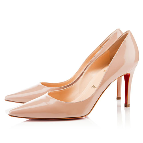 Christian Louboutin New Decoltissimo 80mm Pumps Nude
