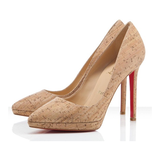 Christian Louboutin  Pigalle Plato 120mm Pumps Natural