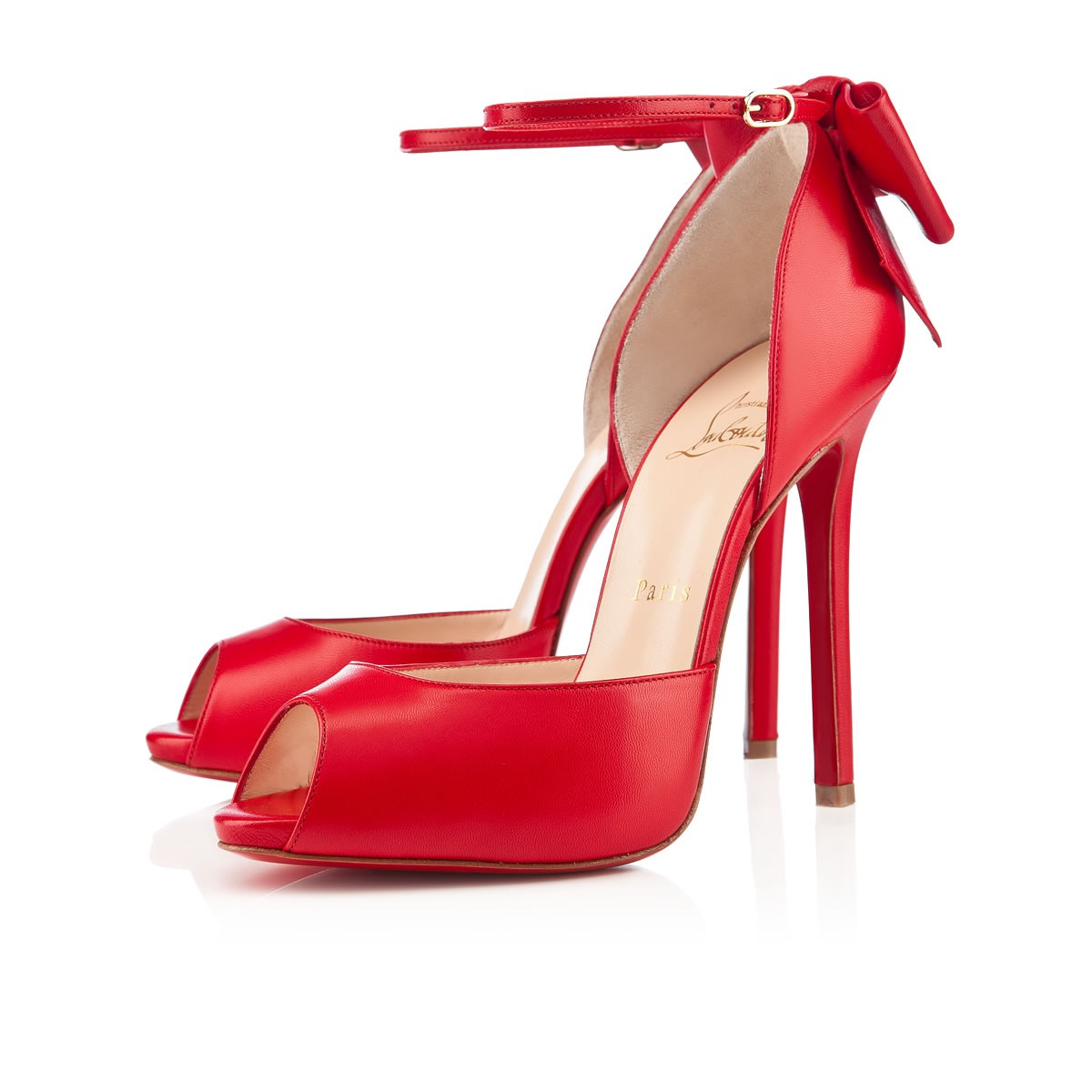 Christian Louboutin  Dos Noeud 120mm Special Occasion Red