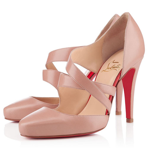 Christian Louboutin  Citoyenne 100mm Sandals Nude