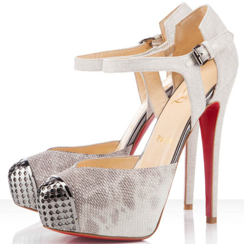 Christian Louboutin  Boulima Exclusive D'orsay 120mm Sandals Stone