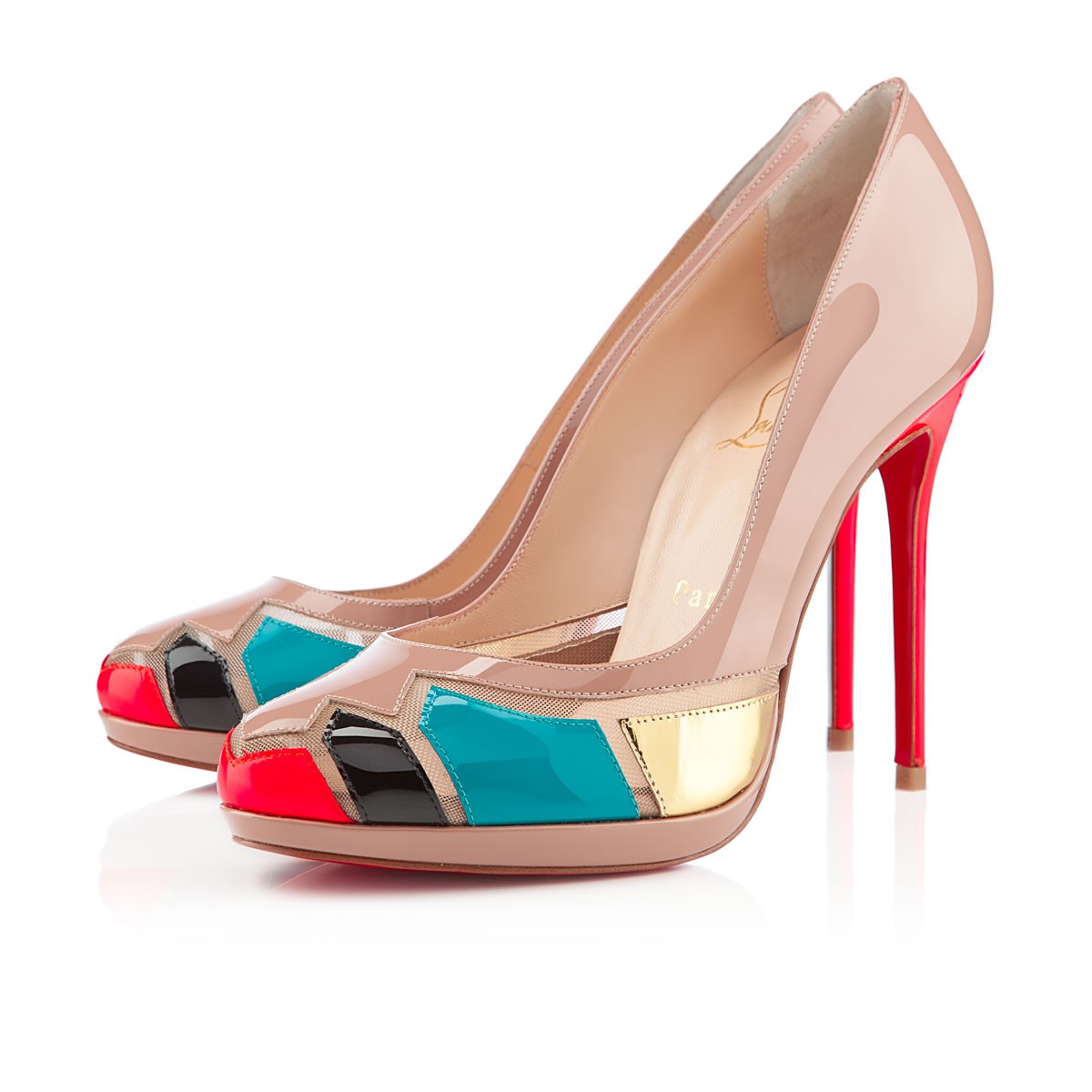Christian Louboutin  Astrogirl 120mm Pumps Nude