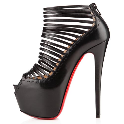 Christian Louboutin Zoulou 160mm Ankle Boots Black